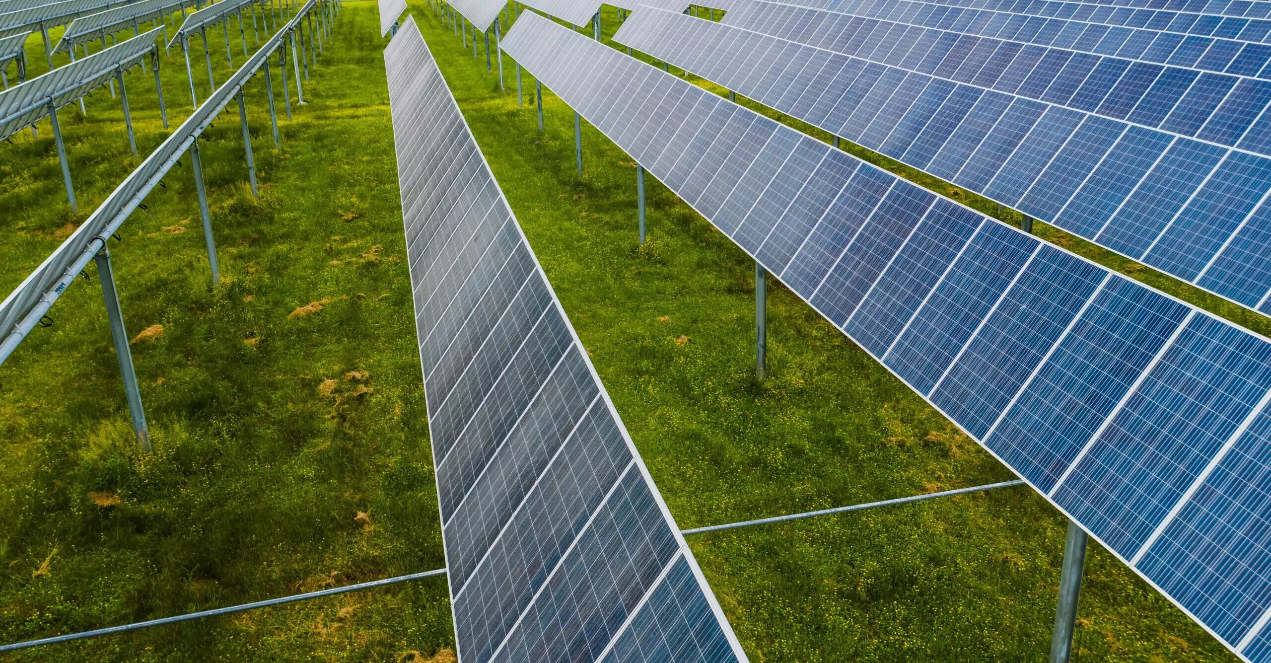 Großflächen Photovoltaik-Anlage